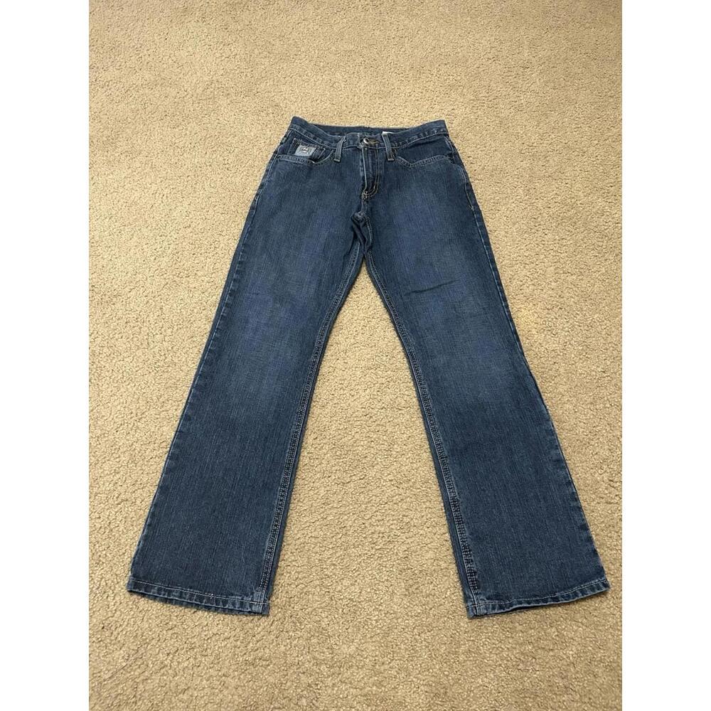 Cinch Men's Slim Fit Silver Label Medium Stonewash Jeans MB98034001 28x30